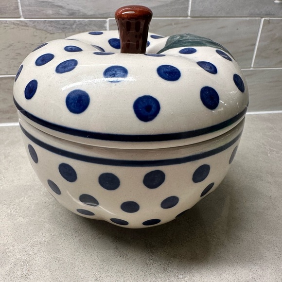 Polish Pottery Apple 🍎 - Picture 3 of 7